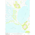 United States Geological Survey Ugashik C-3, AK (1951, 63360-Scale) digital map