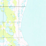 United States Geological Survey Ugashik C-3, AK (1951, 63360-Scale) digital map