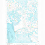United States Geological Survey Ugashik C-5, AK (1951, 63360-Scale) digital map