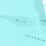 United States Geological Survey Ugashik C-6, AK (1951, 63360-Scale) digital map