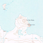 United States Geological Survey Ugashik D-2, AK (1951, 63360-Scale) digital map