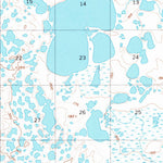 United States Geological Survey Ugashik D-4, AK (1951, 63360-Scale) digital map