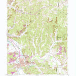 United States Geological Survey Uhrichsville, OH (1961, 24000-Scale) digital map
