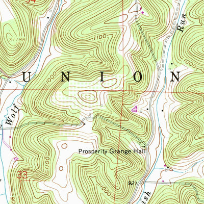 United States Geological Survey Uhrichsville, OH (1961, 24000-Scale) digital map
