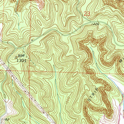 United States Geological Survey Uhrichsville, OH (1961, 24000-Scale) digital map