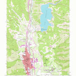 United States Geological Survey Ukiah, CA (1958, 24000-Scale) digital map