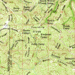 United States Geological Survey Ukiah, CA (1958, 62500-Scale) digital map