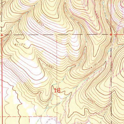 United States Geological Survey Ukiah, OR (1967, 24000-Scale) digital map