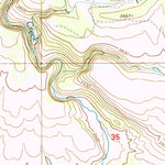 United States Geological Survey Ukiah, OR (1995, 24000-Scale) digital map