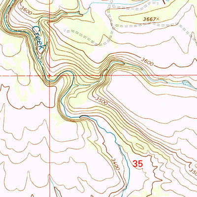 United States Geological Survey Ukiah, OR (1995, 24000-Scale) digital map