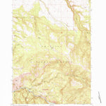 United States Geological Survey Ukiah SE, OR (1967, 24000-Scale) digital map