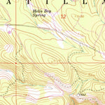 United States Geological Survey Ukiah SE, OR (1967, 24000-Scale) digital map