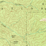 United States Geological Survey Ukonom Lake, CA (1955, 62500-Scale) digital map