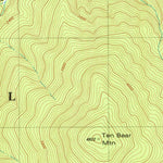 United States Geological Survey Ukonom Mountain, CA (1980, 24000-Scale) digital map