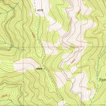 United States Geological Survey Ukonom Mountain, CA (1980, 24000-Scale) digital map