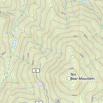 United States Geological Survey Ukonom Mountain, CA (2012, 24000-Scale) digital map