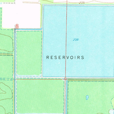 United States Geological Survey Ulm, AR (1968, 24000-Scale) digital map