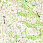 United States Geological Survey Ulysses, ID (1991, 24000-Scale) digital map
