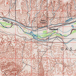 United States Geological Survey Ulysses, KS (1987, 100000-Scale) digital map