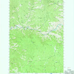 United States Geological Survey Ulysses Mountain, ID (1960, 62500-Scale) digital map