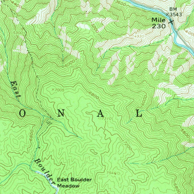 United States Geological Survey Ulysses Mountain, ID (1960, 62500-Scale) digital map