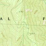 United States Geological Survey Ulysses Mountain, ID (1991, 24000-Scale) digital map