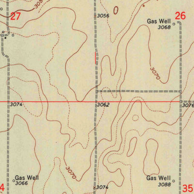 United States Geological Survey Ulysses NE, KS (1959, 24000-Scale) digital map