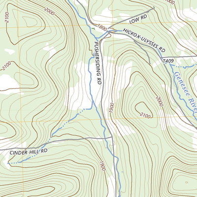United States Geological Survey Ulysses, PA (2023, 24000-Scale) digital map