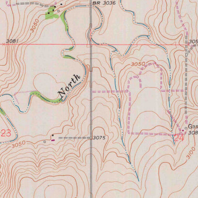 United States Geological Survey Ulysses SW, KS (1959, 24000-Scale) digital map