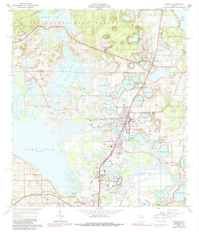 United States Geological Survey Umatilla, FL (1965, 24000-Scale) digital map