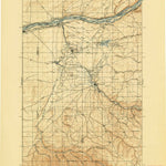 United States Geological Survey Umatilla, OR-WA (1908, 125000-Scale) digital map