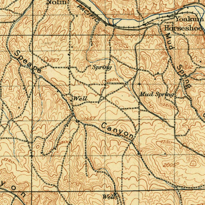 United States Geological Survey Umatilla, OR-WA (1908, 125000-Scale) digital map