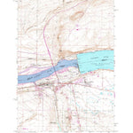 United States Geological Survey Umatilla, OR-WA (1962, 24000-Scale) digital map