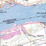 United States Geological Survey Umatilla, OR-WA (1962, 24000-Scale) digital map