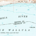 United States Geological Survey Umatilla, OR-WA (1993, 24000-Scale) digital map