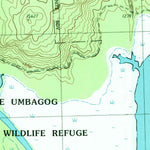 United States Geological Survey Umbagog Lake North, NH-ME (1995, 24000-Scale) digital map
