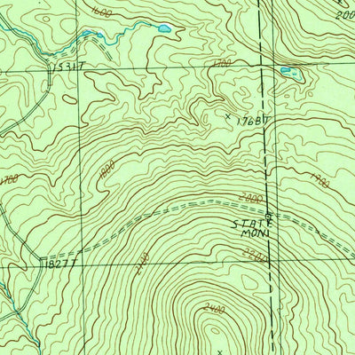 United States Geological Survey Umbagog Lake South, NH-ME (1995, 24000-Scale) digital map