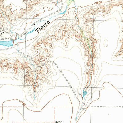 United States Geological Survey Umbarger, TX (1984, 24000-Scale) digital map