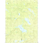 United States Geological Survey Umcolcus Lake, ME (1986, 24000-Scale) digital map