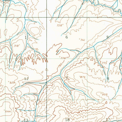 United States Geological Survey Umiat A-3, AK (1955, 63360-Scale) digital map