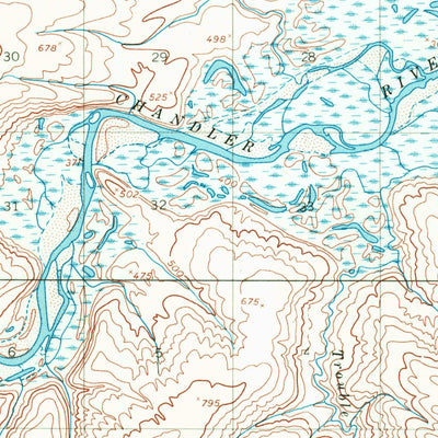 United States Geological Survey Umiat A-3, AK (1955, 63360-Scale) digital map