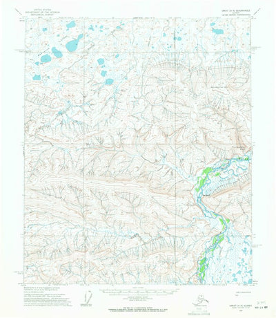 United States Geological Survey Umiat A-4, AK (1955, 63360-Scale) digital map
