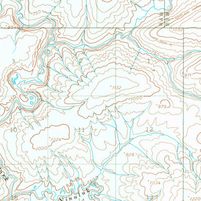 United States Geological Survey Umiat A-5, AK (1955, 63360-Scale) digital map