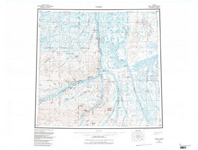 United States Geological Survey Umiat, AK (1956, 250000-Scale) digital map