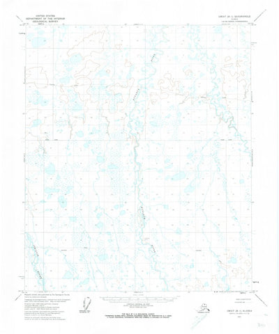 United States Geological Survey Umiat B-1, AK (1971, 63360-Scale) digital map