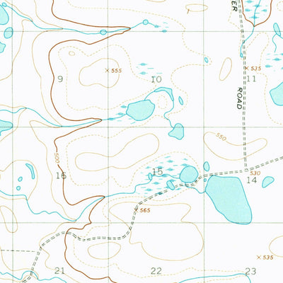 United States Geological Survey Umiat B-2, AK (1971, 63360-Scale) digital map