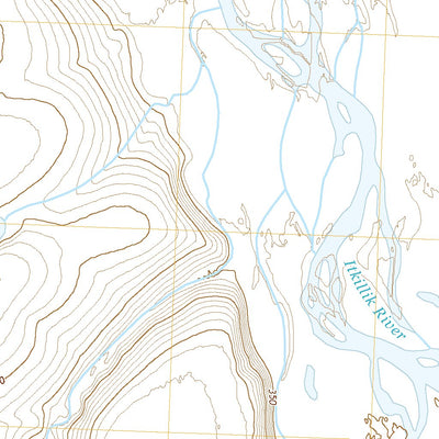 United States Geological Survey Umiat B-2 NE, AK (2017, 25000-Scale) digital map