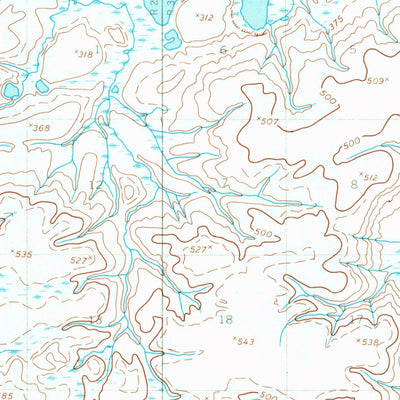 United States Geological Survey Umiat B-3, AK (1955, 63360-Scale) digital map