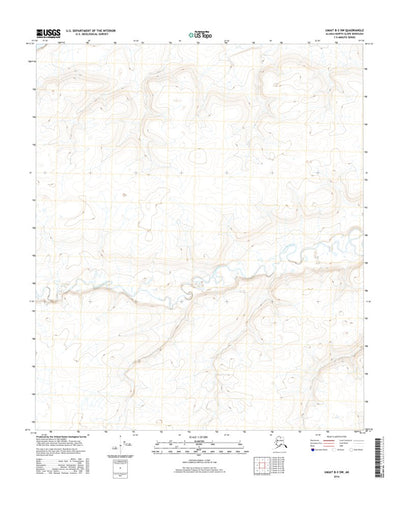 United States Geological Survey Umiat B-3 SW, AK (2016, 25000-Scale) digital map