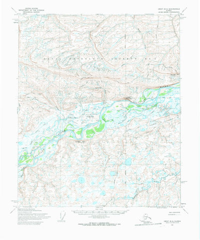 United States Geological Survey Umiat B-4, AK (1955, 63360-Scale) digital map